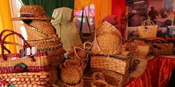 تصویر 3 از خرید سبد حصیری کپوبافی + قیمت فروش استثنایی
